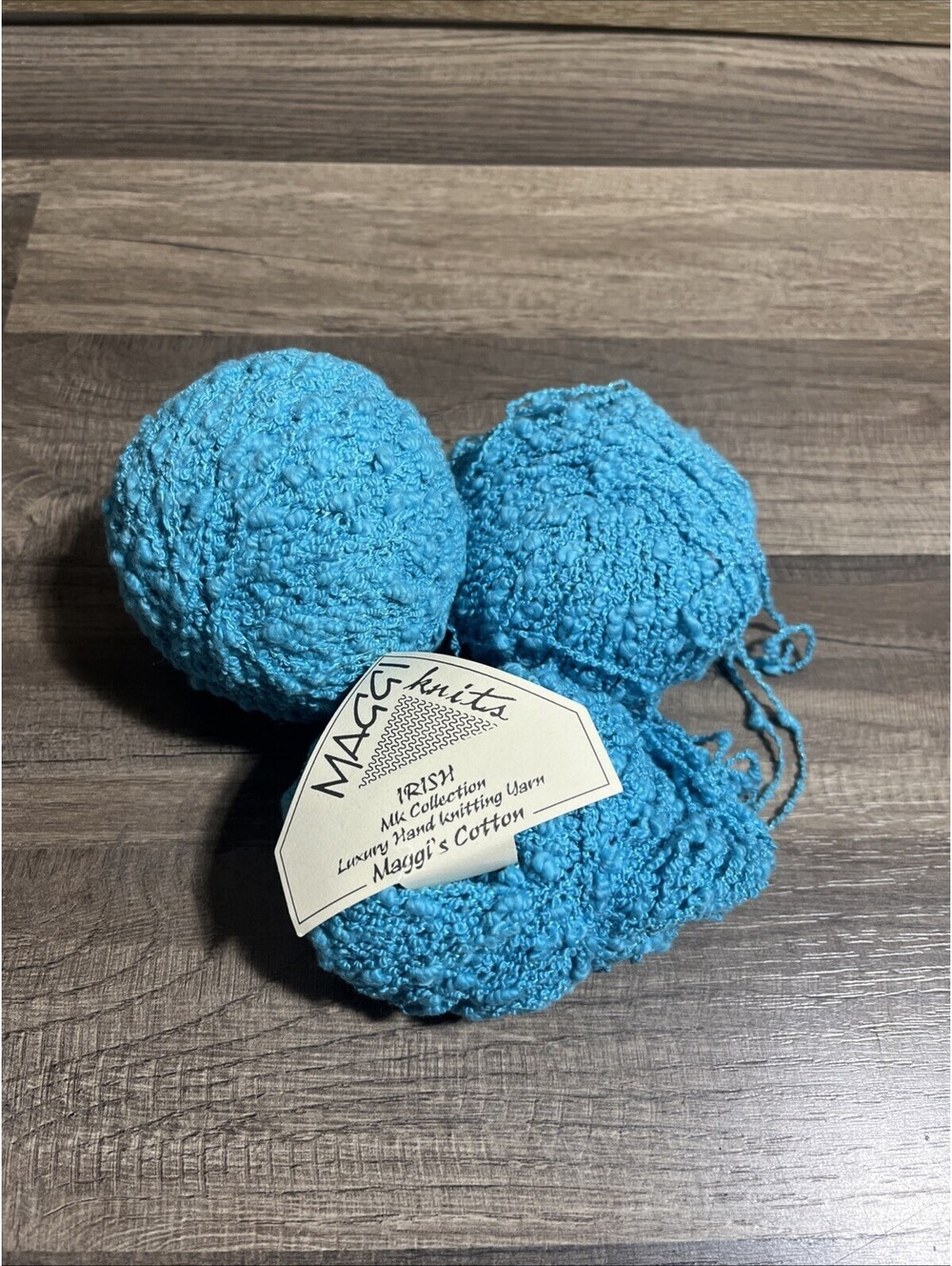 Maggi Knits Irish MK Collection Collection Luxury Hand Knit Yarn Aqua